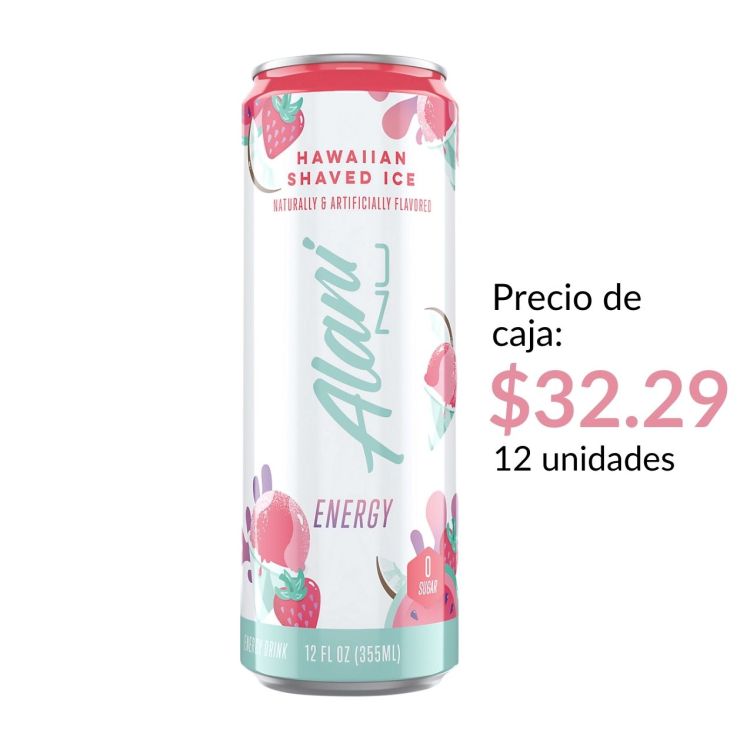 Alani Un Energy Drink Hawaiian Shaved Ice (12 fl oz)  _01