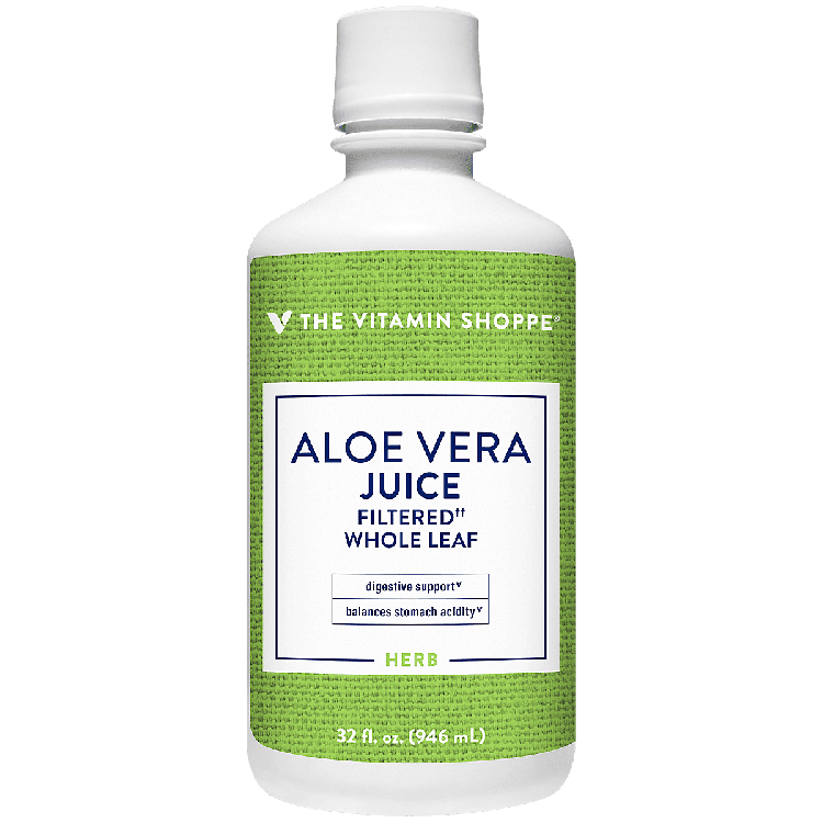 THE VITAMIN SHOPPE ALOE VERA JUICE WHOLE LEAF (32 fl oz)