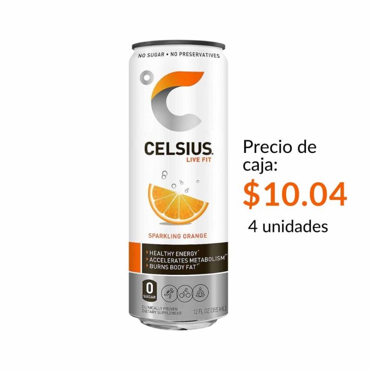 Celsius Sparkling Orange (12 fl oz)