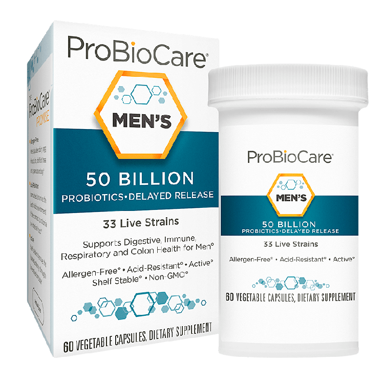 Probiocare Probiotic for Men 50 Billion (60 veg cap)