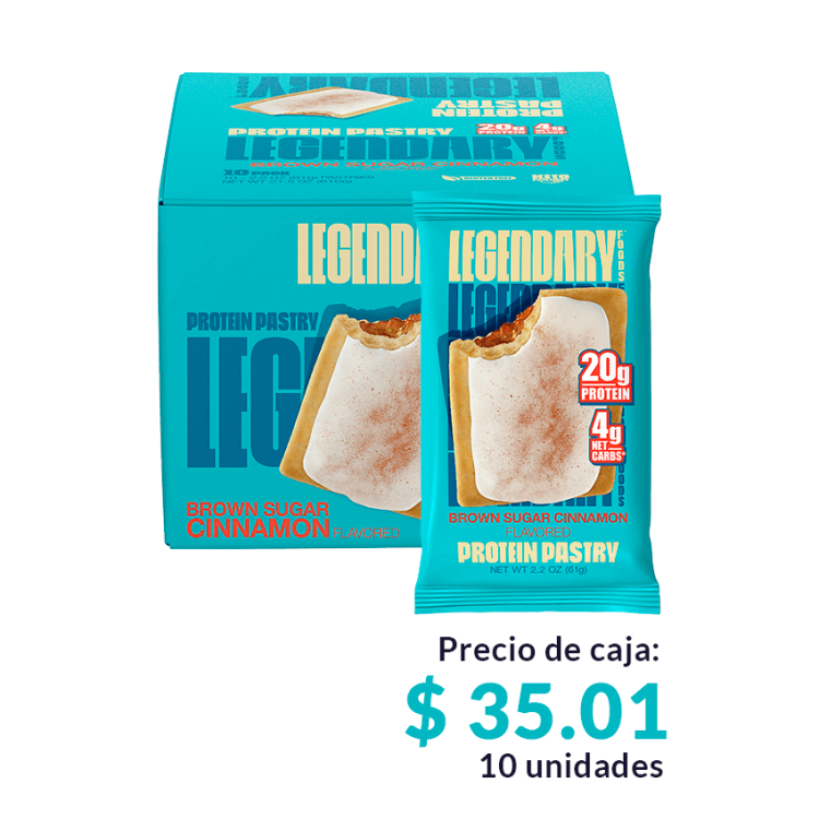 Tasty Pastry Brown Sugar Cinnamon (10 pastries)