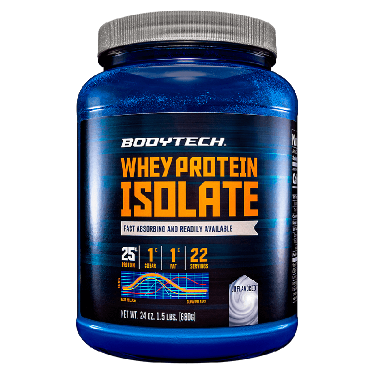 Whey Protein Isolate Unflavored (22 serv) 1.5 lb