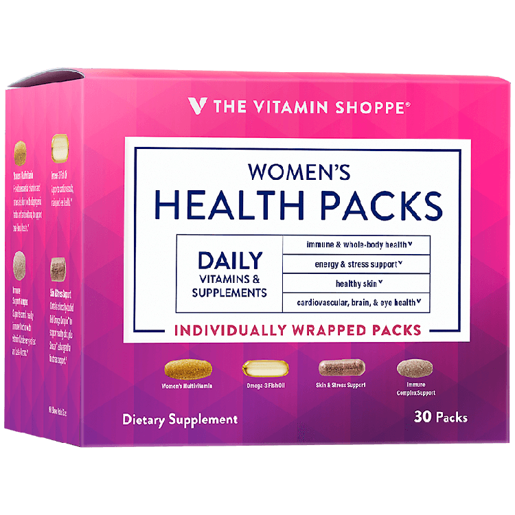 Women’s Health Daily Vitamins & Supplements (30 packs)